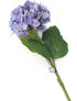 Artificial 87cm Single Stem Purple Mophead Hydrangea